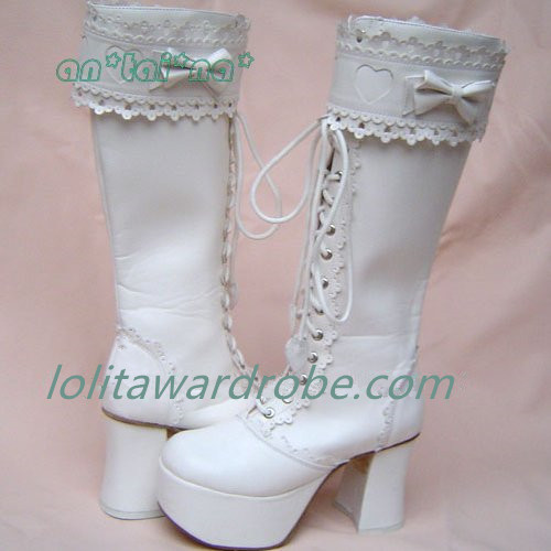 Antaina Classical Lolita Heel Boots (version 3)