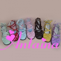 Antaina Low Heel Sweet Lolita Tea Party Shoes
