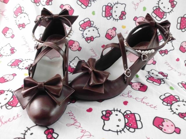 Chocolate & 6.3cm heel