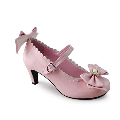 Glossy pink & 6.3cm heel
