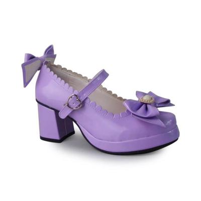Glossy Violet & 6.3cm heel