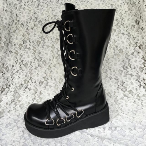 Steampunk platform outlet boots