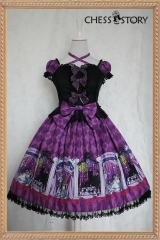 Chess Story ~Doll Theater~ Short Sleeves Lolita One Piece Dress