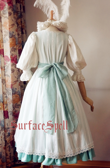 Surface Spell -Late Summer- False Two Pieces Lolita OP Dress - Customizable