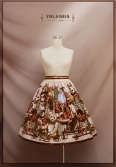 Yolanda -Teddy Home- Vintage Lolita Skirt - Sold Out