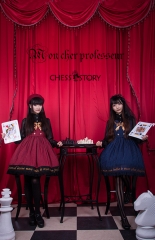 Chess Story -Mon cher professeur- College School Style Lolita Collar JSK