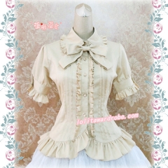 Strawberry Witch Cotton Short Sleeves Lolita Blouse