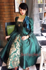 Surface Spell -The Other Boleyn Girl- Vintage Gothic Lolita OP Dress - Customizable