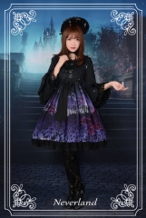 Neverland Lolita (SuffleSong) -Butterfly Cemetery- Lolita OP Dress
