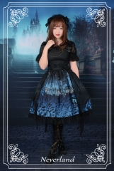 Neverland Lolita (SuffleSong) -Butterfly Cemetery- Lolita JSK with Butterfly Tails Overskirt
