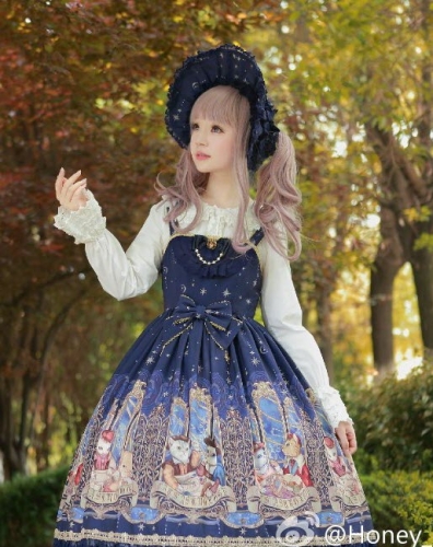 Honey Honey -Cats' Astrology- High Waist Lolita JSK