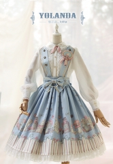 希少⭐️Lolita ロリータ　ユニオンジャック　羽　刺繍 デニム　13 スカラップ折り返しデニムショートパンツ