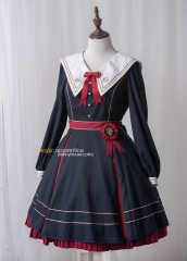 Penny House -The Academy of Magical Arts- Pointed Collar Lolita OP (Closed)