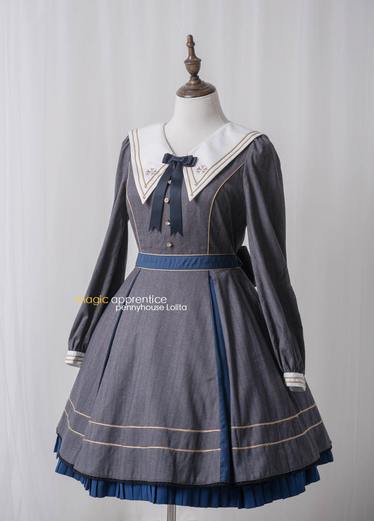 Penny House -The Academy of Magical Arts- Pointed Collar Lolita OP