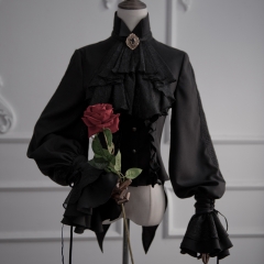 ZJ Story -The Kindred- Gothic Ouji Lolita Blouse (closed)