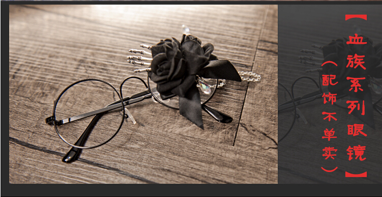 Glasses with the Bones of Hand