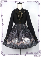 Pumpkin Cat -Dragon's Treasure- Lolita Skirt - Sold Out