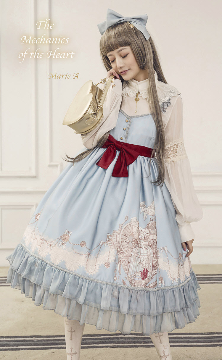 Marie A -The Mechanics of the Heart- Lolita Jumper Dress Version II