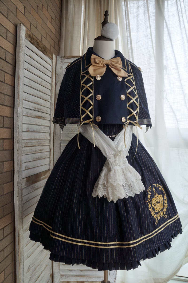 Equinox Lolita Studio -Rose Crown- Lolita Cape