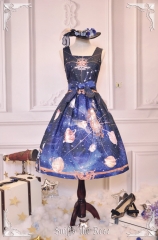 Sniffs the Rose -The Milky Way of Kilimanjaro- Lolita Jumper Dress