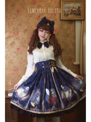 Le Miroir -Unlimited Sea World- Lolita Skirt