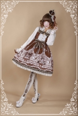 Walnut Deer -Royal Philosophy Meow- Lolita Jumper Dress