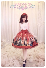 Mono Girl -Sleepy Cotton Cat- Lolita Skirt