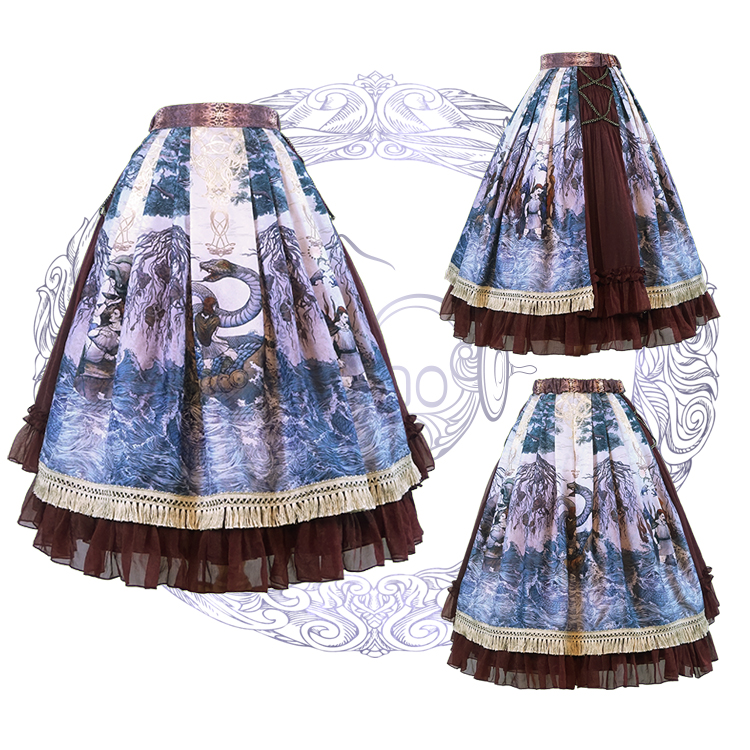 FunCcino -Ragnarok- Lolita Skirt