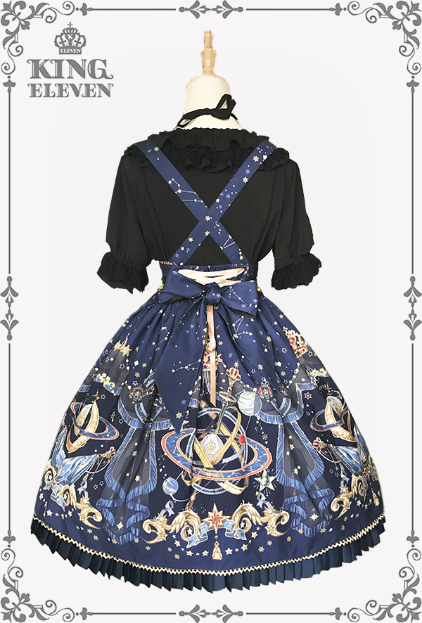 King Eleven -The Demon King of This Universe- Lolita High Waist Skirt ...