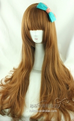 60cm/80cm Daily Brown Lolita Curly Wig