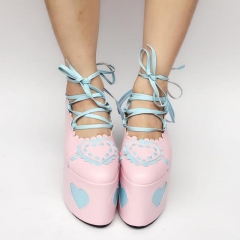 Sweet Straps High Platform Lolita Shoes