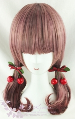 50cm Taro Color X Purple Red Gradient Lolita Rinka Wig