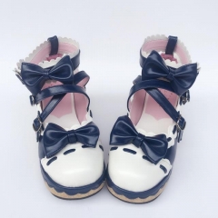 Sweet Straps Bows High Platform Lolita Shoes
