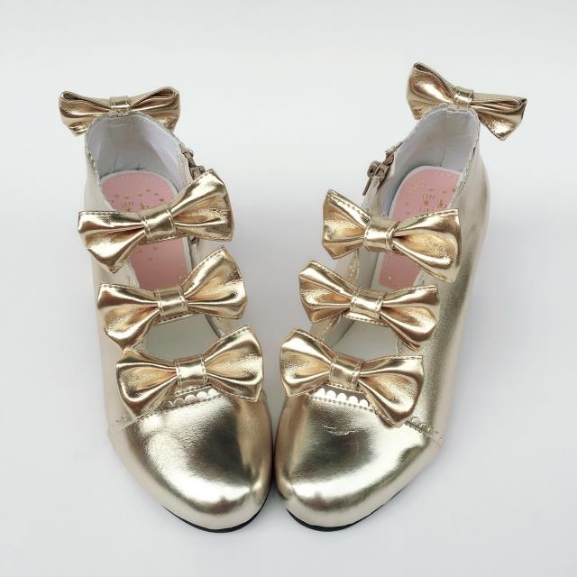 Champagne Gold & 6.3cm heel