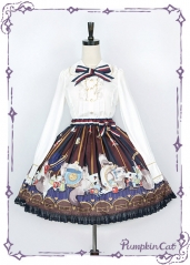 Pumpkin Cat -Ragdoll In laboratory- Lolita Skirt