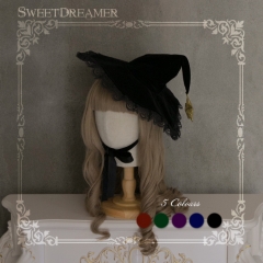 Cutie Creator Lolita Halloween Small Witchhat with Star