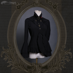 Lingxi -Odile- Gothic Hime Sleeves Lolita Blouse