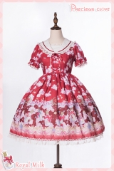 Precious Clove -Royal Milk- Sweet Lolita OP Dress