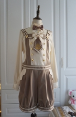 -Chocolatier- Sweet Ouji Lolita Overalls