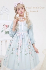 Marie A -Finches and Flowers- Lolita OP Dress