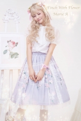 Marie A -Finches and Flowers- Lolita Skirt