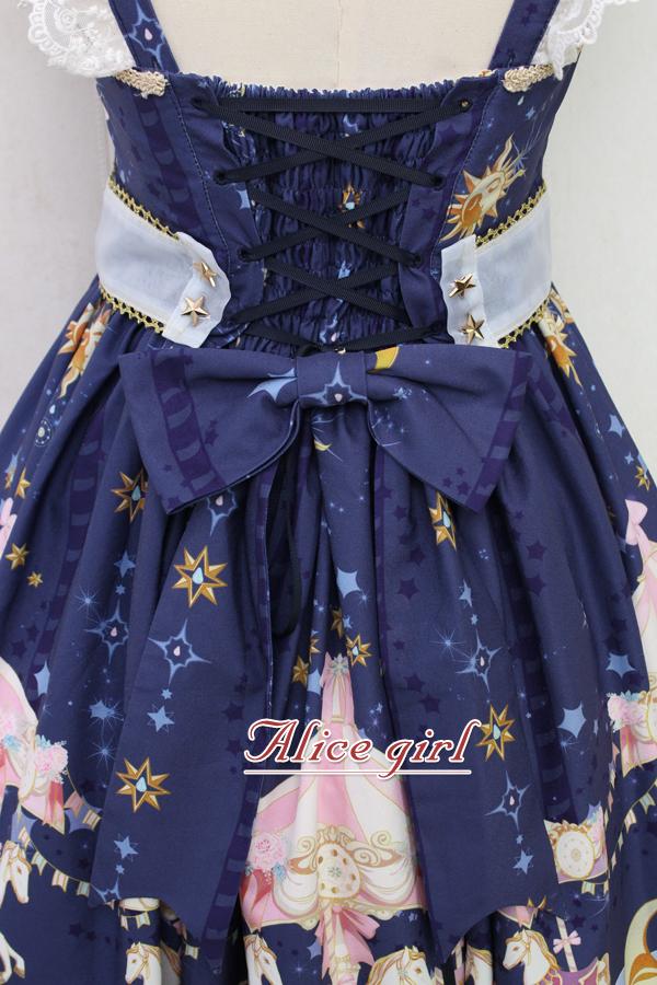 Dreamy Carousel Sweet Lolita Jumper Dress