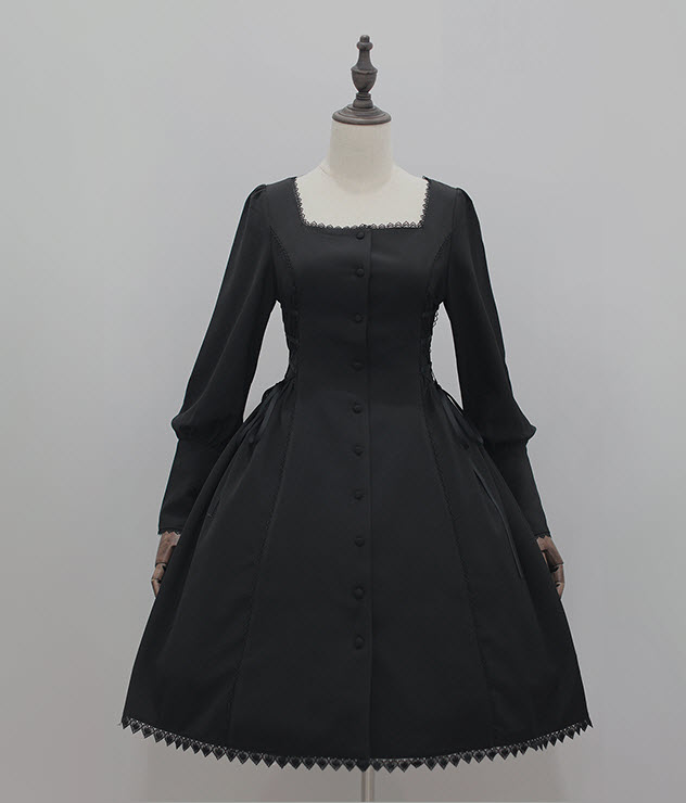 Your Gift -The Dark Memories- Gothic Lolita Jacket (OP Dress) and Cape