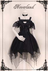 Neverland Lolita -Embers- Gothic Lolita Corset OP Dress