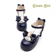 Lucky Gemstone Sweet Vintage Lolita Heels Sandals