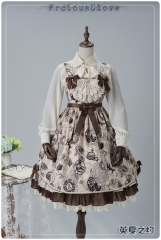 Precious Clove -Romantic Date- Lolita Jumper Dress Version II