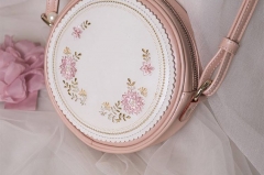 Cherry Bomb -Camille and Claude- Embroidery Lolita Handbag Cross Body Bag