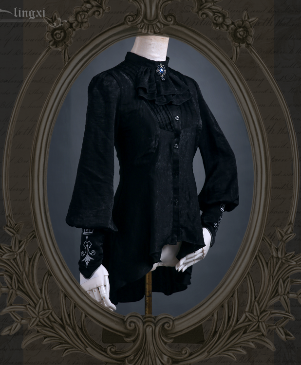 Victorian goth/ouji fashion in all black #goth #victoriangoth #oujifas