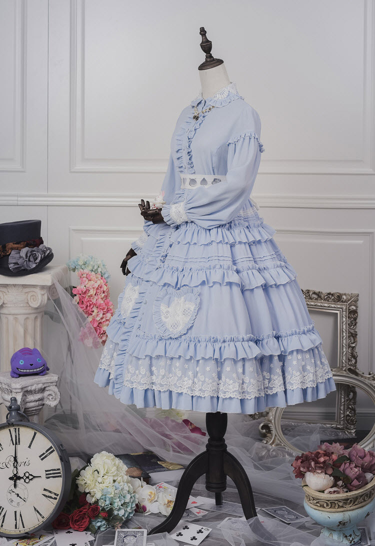 ZJ Story -The Mad Hatter and Alice- Alice Lolita OP Dress