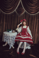 Star Fantasy -Marionette- Vintage Sweet Lolita Jumper Dress - Ready In Stock